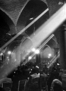 نمایی از مراسم ترحیم سپهبد حاجیعلی رزم آرا